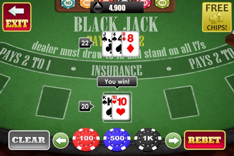 A All Vegas Strip Classic Blackjack Strategy screenshot 2