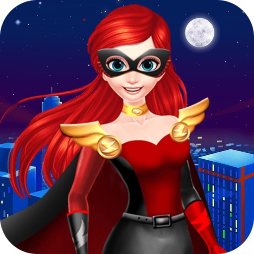 Create Your Own Dress Up Girls Superhero character game iOS App