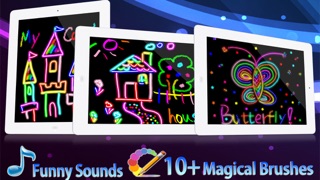 Kids Drawing HD - Free Kids Color Draw & Paint Games on Picturesのおすすめ画像1