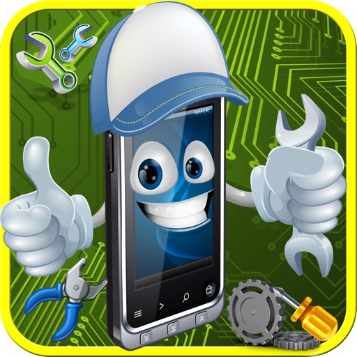 Mobile Repair Shop – Build smart phone & fix it in this mechanic game for kids iOS App