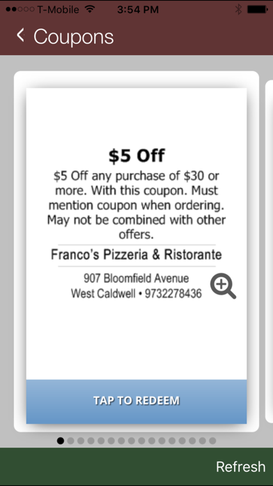 How to cancel & delete Franco’s Pizzeria & Ristorante from iphone & ipad 3