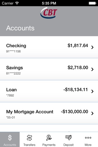 CBT Mobile Banking MO screenshot 3