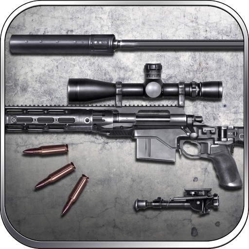MSR Remington Sniper Rifle Simulator with Mini Shooting Game for Free Lord of War by ROFLPlay iOS App