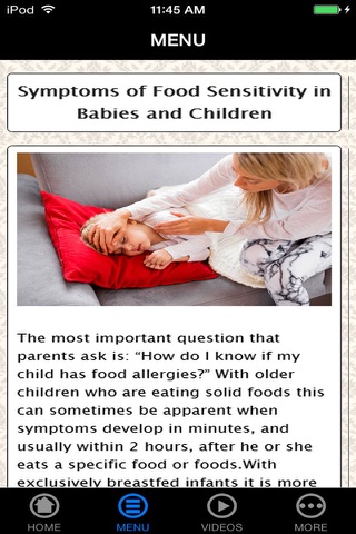 How To Deal With Food Allergies & Baby - Symptoms, Reaction & Prevention screenshot 2