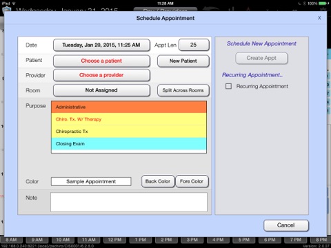 CT Scheduler Mobile 6.5 screenshot 4