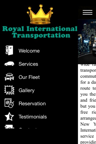 Royal International Transportation screenshot 2