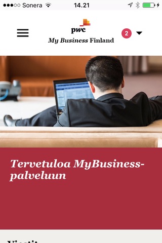 PwC Finland MyBusiness screenshot 2