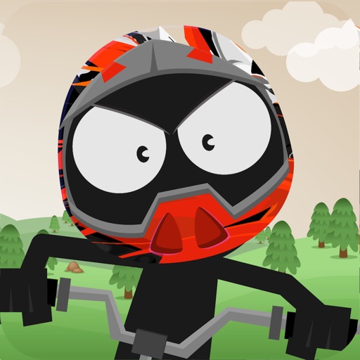 BMX Stickman Race - eXtreme Freestyle Racing & Crazy Stunts Games Icon