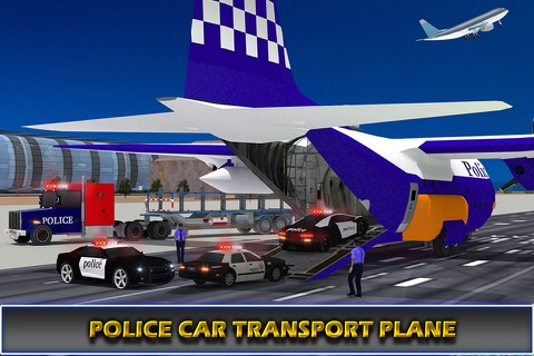 Police Airplane Transporter - Dog & Prisoner screenshot 3