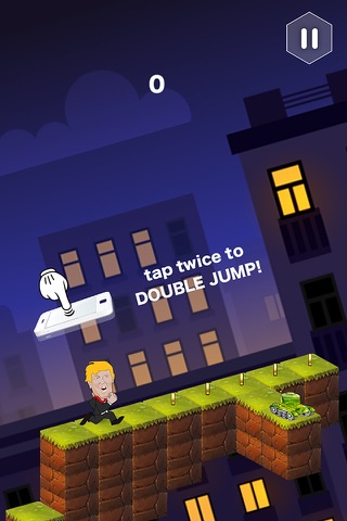 Trump and Clinton Running Man Challenge Game screenshot 2