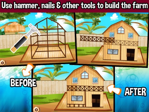 Скриншот из Farm House Builder - Build a Village Farm Town!