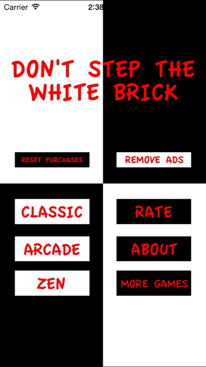 Don't Step The White Brick - Classic Edition