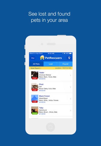 PetRescuers by HomeAgain screenshot 2