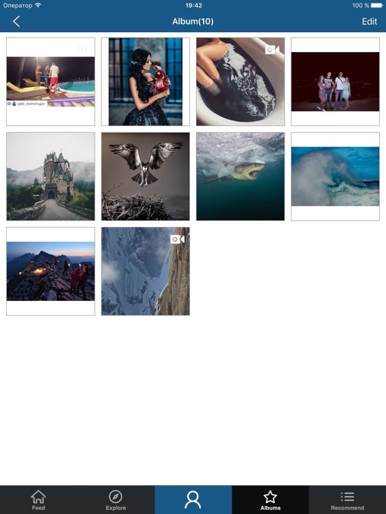 InstaFlow for iPad -Grab the best photos you like. screenshot-4