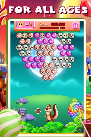 Animal Bubble: Pop Ball Color screenshot 2