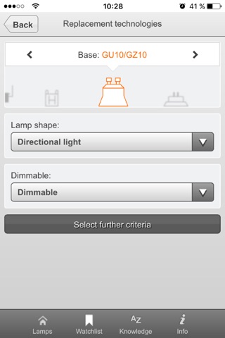 LEDVANCE Lamp Finder Professional screenshot 2