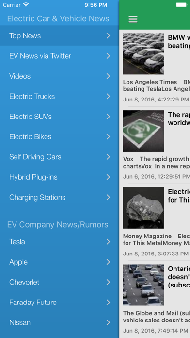 How to cancel & delete Electric Car News & Vehicles Rumors from iphone & ipad 1
