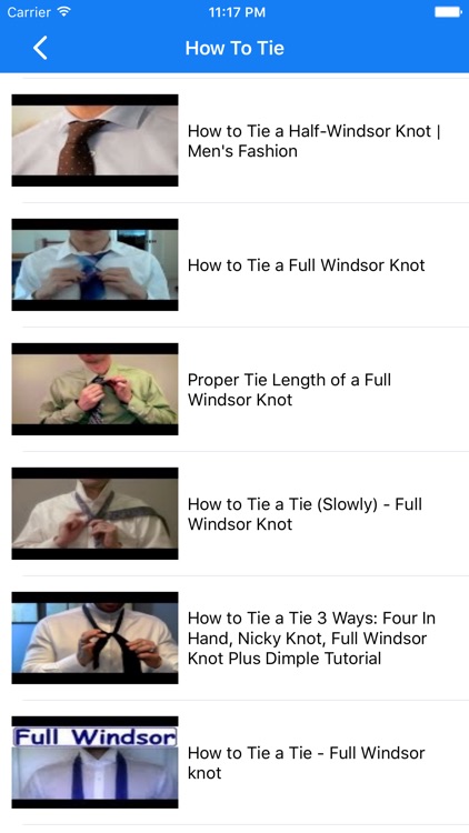 How To Tie a Tie . screenshot-4