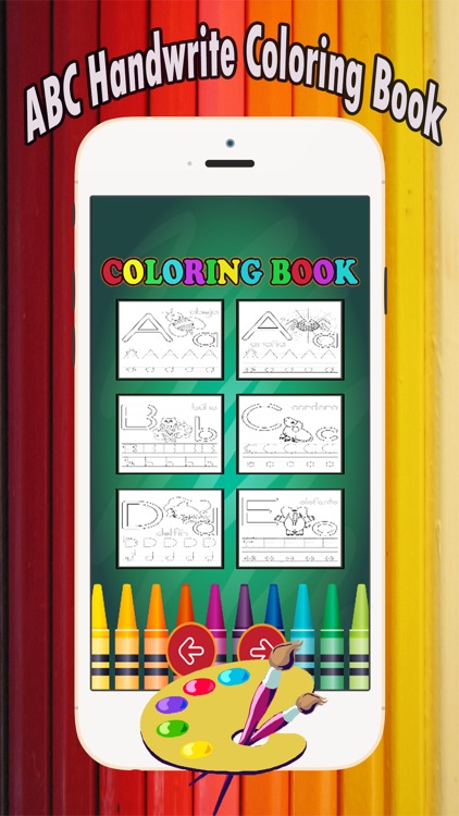 Coloring Book: ABC Spanish page game for kids screenshot-3