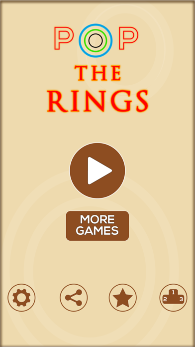 How to cancel & delete Pop The Rings - Free Fun Addictive Games from iphone & ipad 1