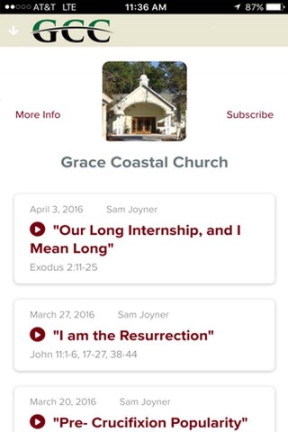 Grace Coastal Church screenshot 3