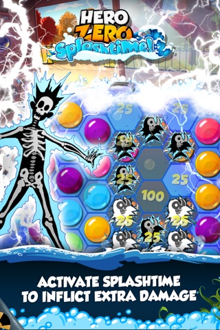 Hero Zero Splashtime - Puzzle screenshot 4