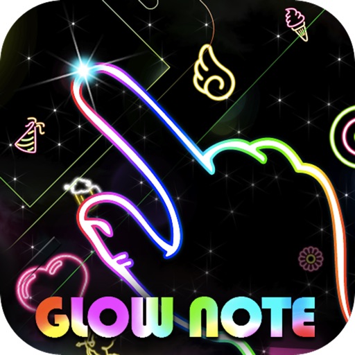Draw Everything! GLOW Note Free! iOS App