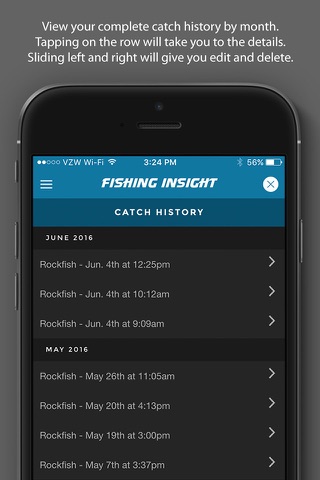 Fishing Insight - Intelligent Fishing Logbook screenshot 3