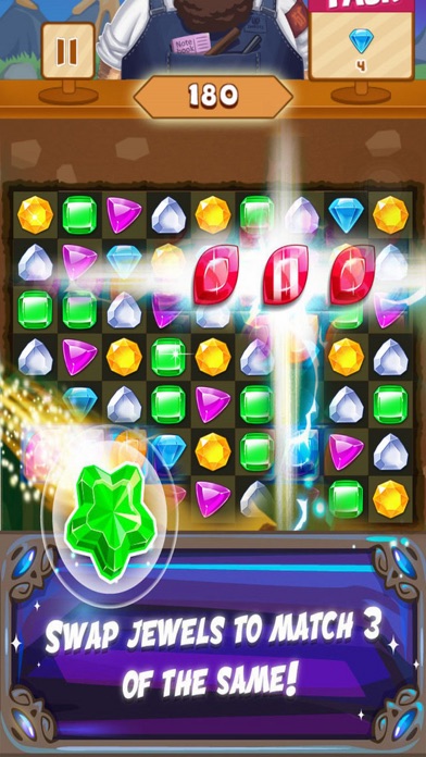 How to cancel & delete Jewely Blast Jungle: Adventure Jew from iphone & ipad 2