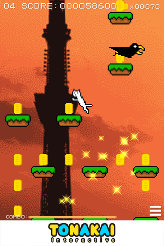 Nyanko Jumpin'On - Action game screenshot 2
