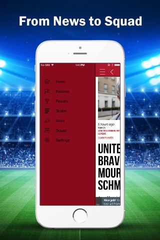 Live Scores & News for Manchester United F.C. App screenshot 4