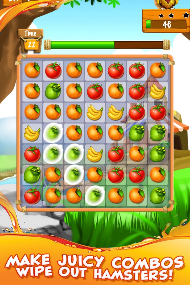 Garden Party - Puzzle Fruit Mania screenshot 2