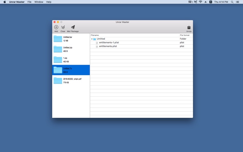 Unrar Master - for Decompress Zip, Rar, Tar and 7z Packages thumbnail 2
