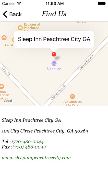 Sleep Inn hotel in Peachtree City, GA screenshot-3