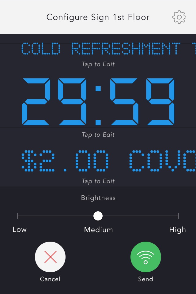 Coors Light Feature Clock screenshot 2