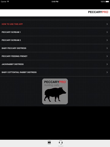 REAL Peccary Calls and Peccary Sounds for Peccary Hunting - BLUETOOTH COMPATIBLE screenshot 3