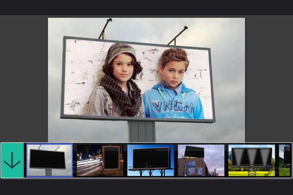 Billboard Photo Frame - Make Awesome Photo using beautiful Photo Frames screenshot 4