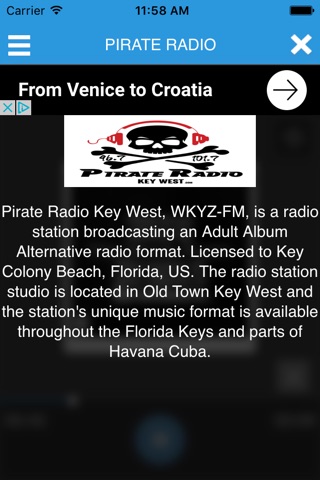 Pirate Radio Key West App screenshot 3