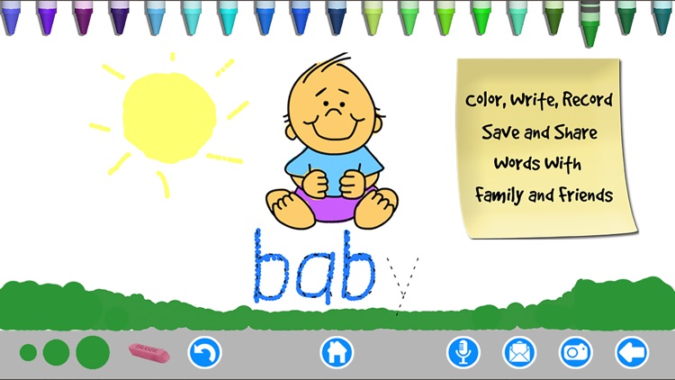 iTouchilearn Words for Preschool Reading, Spelling, Speech Skills