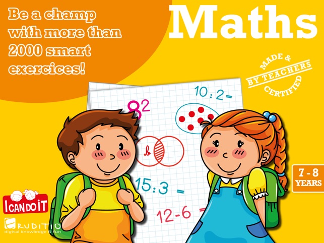 Maths 7-8 years funny & clever exercices