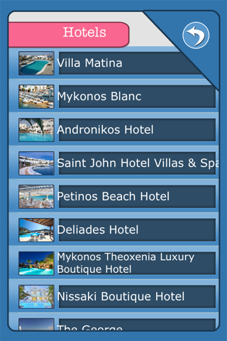 Mikonos sland Offline Map Travel  Guide screenshot 4