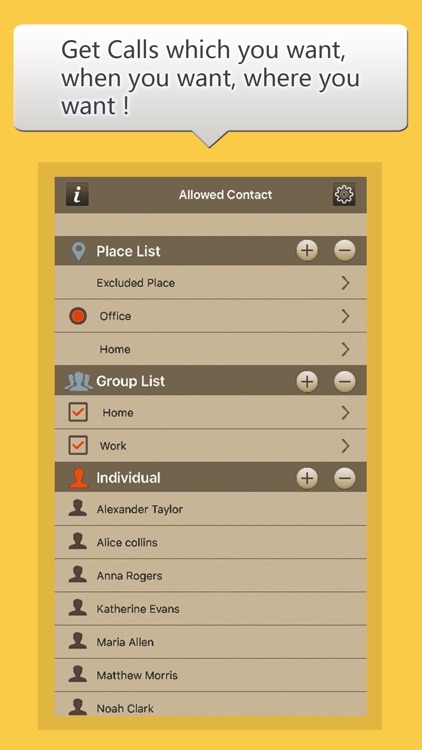 Call Manager Pro for Do Not Disturb with whitelist