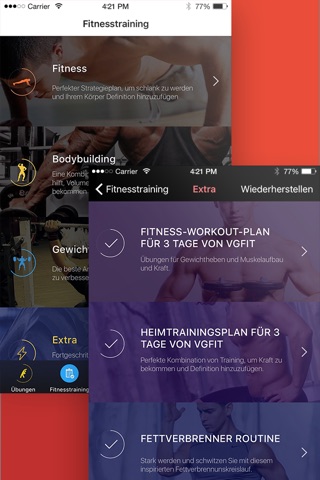 Fitness and Bodybuilding by VGFIT screenshot 3