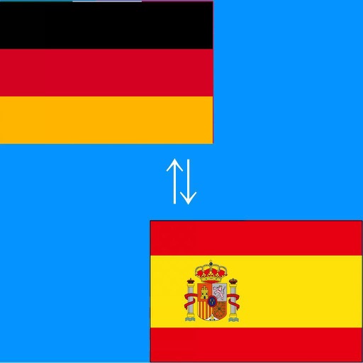 German to Spanish Translator - Spanish to German Translation and Dictionary icon