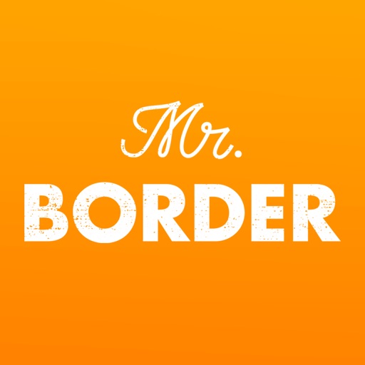 Mr. Border - Border Wait Times Icon