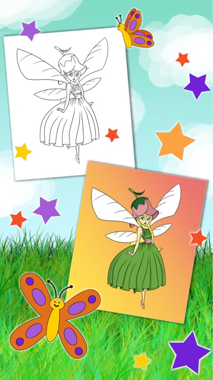 Paint fairies for girls from 3 to 6 years - Premium screenshot-4