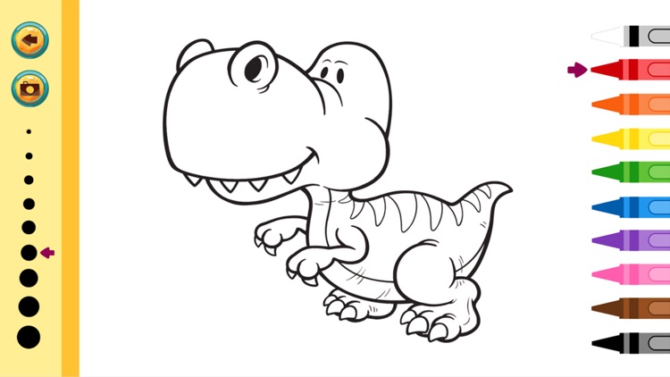 Dinosaurs Coloring Book - Painting Game for Kids