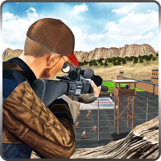 Prison Escape Sniper Mission 3D Icon