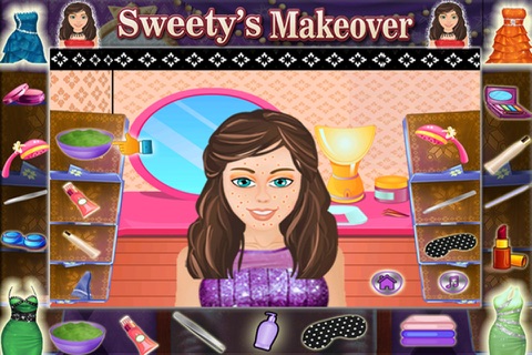 Sweety's Makeover - Life Style Makeup Salon Game screenshot 3
