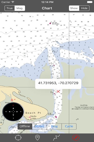 CAPE COD BAY - NAUTICAL MAPS screenshot 2